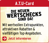 A.T.U-Card Wertscheckheft