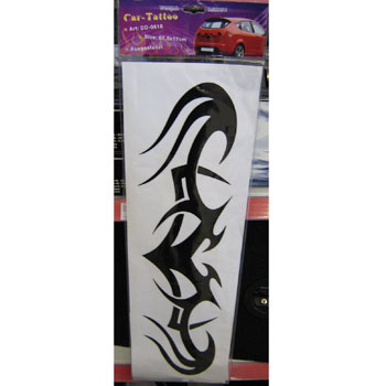 Aufkleber "Tattoo", schwarz