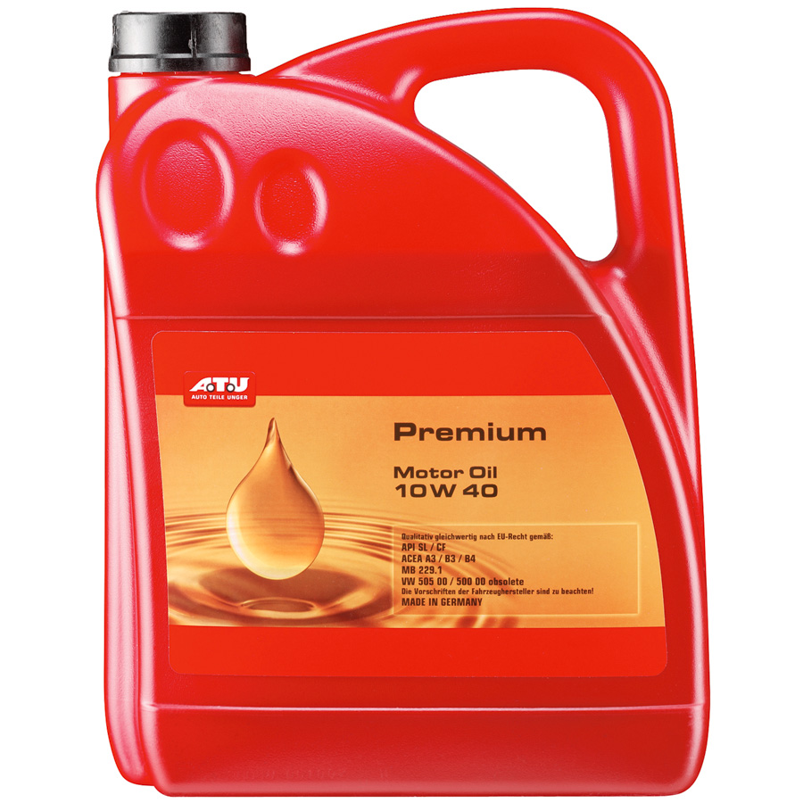 A.T.U Motor&ouml;l Premium 10W-40, 5 Liter