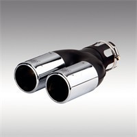 Auspuffblende-Tajco-Doppel-Endrohr-rund-gerade-30-54mm