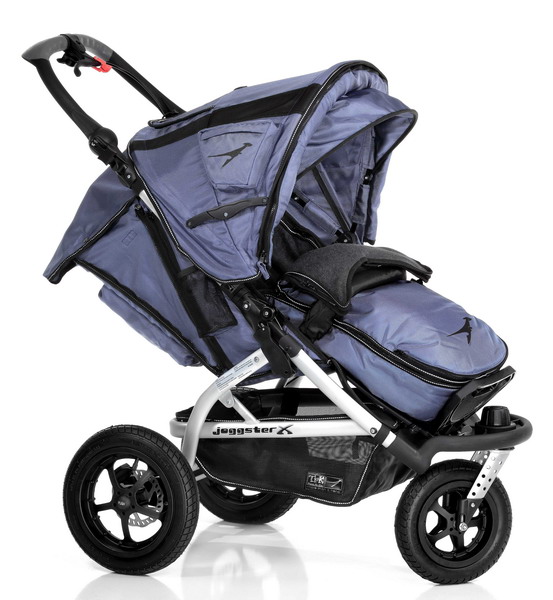 Fleece Fu&szlig;sack f&uuml;r TFK Joggster X - CARBO STAHLBLAU 2010