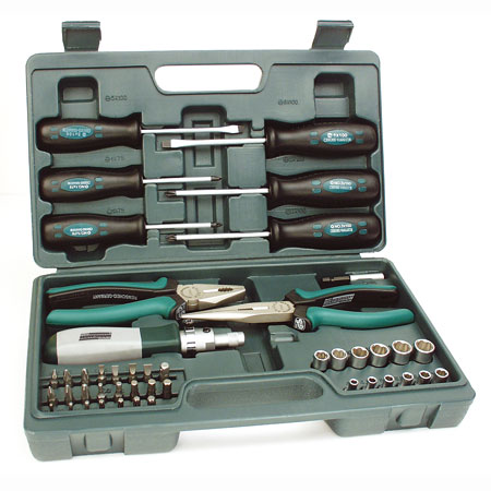 Kombi-Werkzeug-Set, 45-teilig