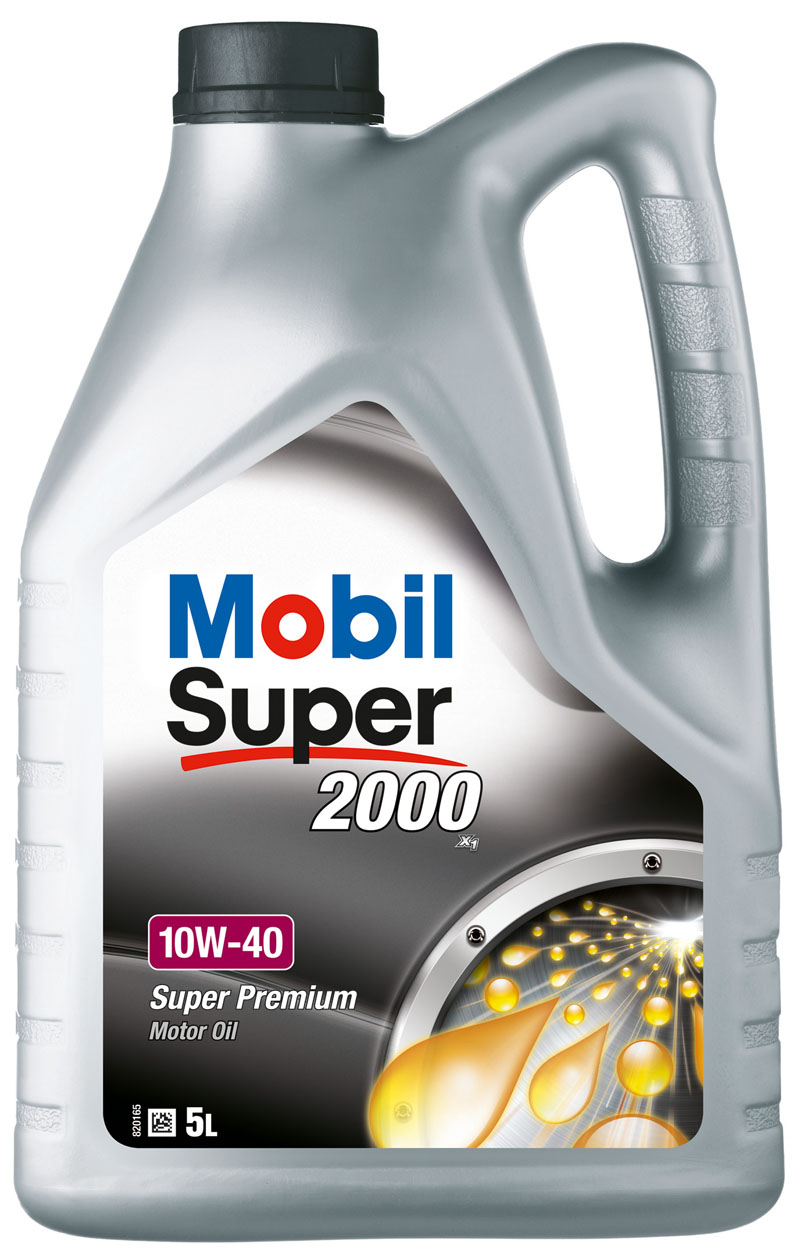 Motor&ouml;l Mobil Super 2000  X1  10W-40, 5 Liter