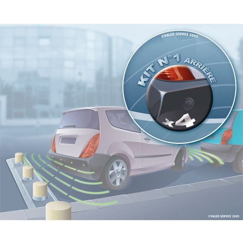 Einparkhilfe Valeo Beep & Park hinten