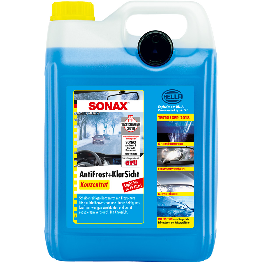 Sonax AntiFrost & KlarSicht Konzentrat, 5 Liter