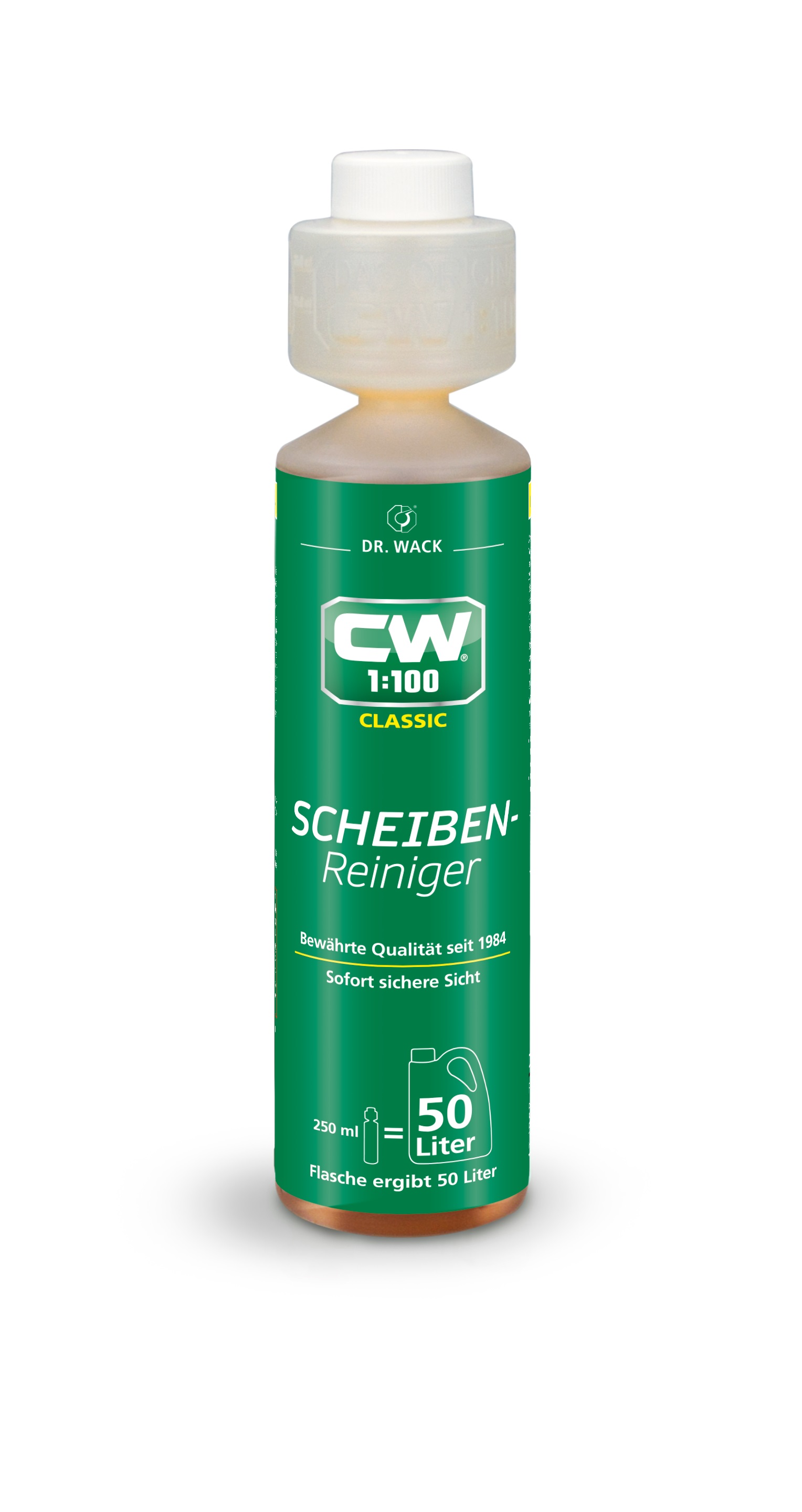 Dr. Wack CW 1:100 Scheibenreiniger f&uuml;r die Scheibenwaschanlage  250 ml