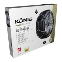 Schneeketten 2 St/ück K/ÖNIG EASY-FIT CU-9 055