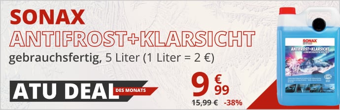SONAX Scheibenfrostschutz Antifrost&Klarsicht