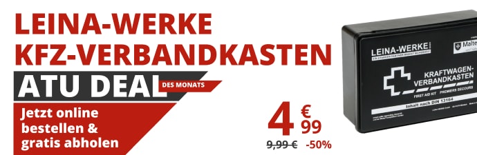 Deal des Monats - LEINA-WERKE KFZ-Verbandkasten