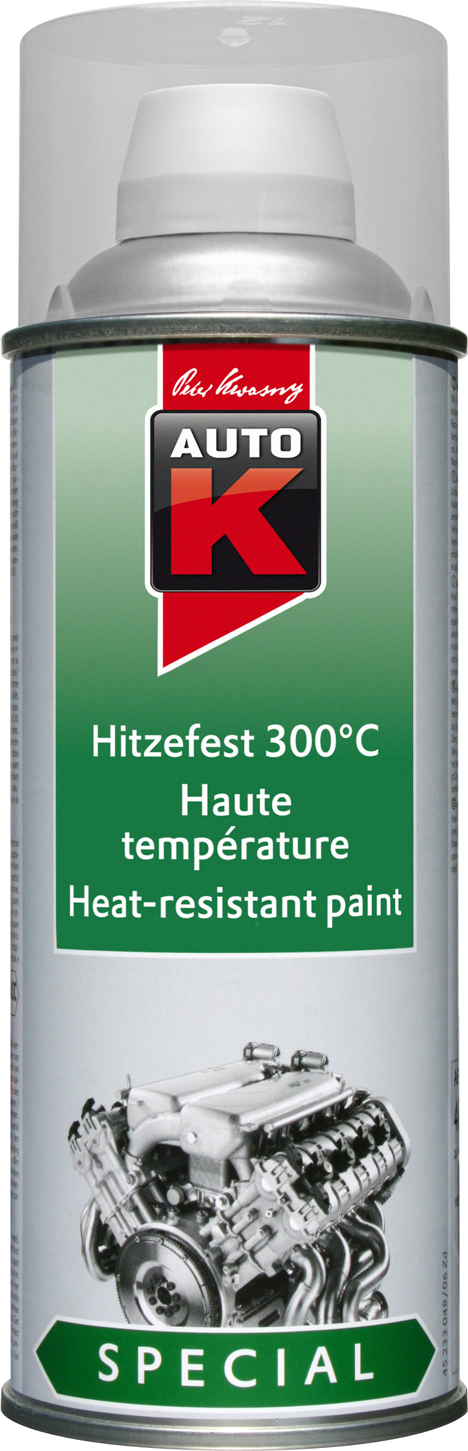 Auto-K Hitzebeständiger Lack Transparent Glänzend 233048, 400ml - ATU