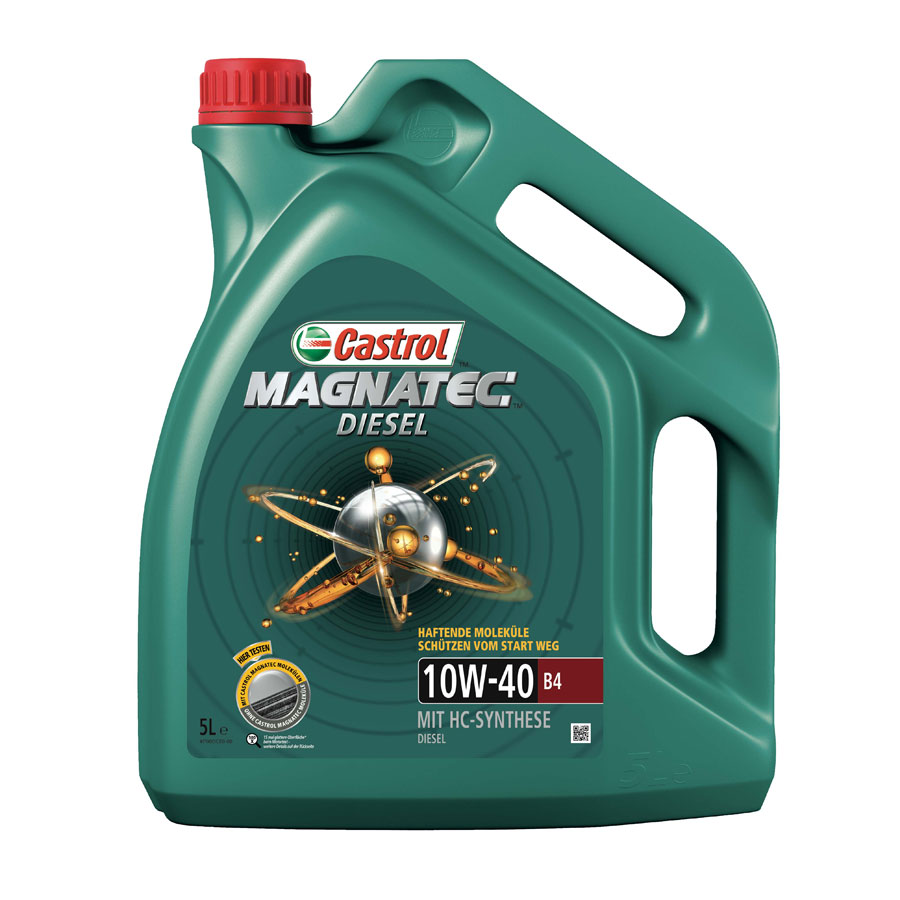 Castrol Magnatec Diesel 10W-40 B4 Motoröl, 5 Liter