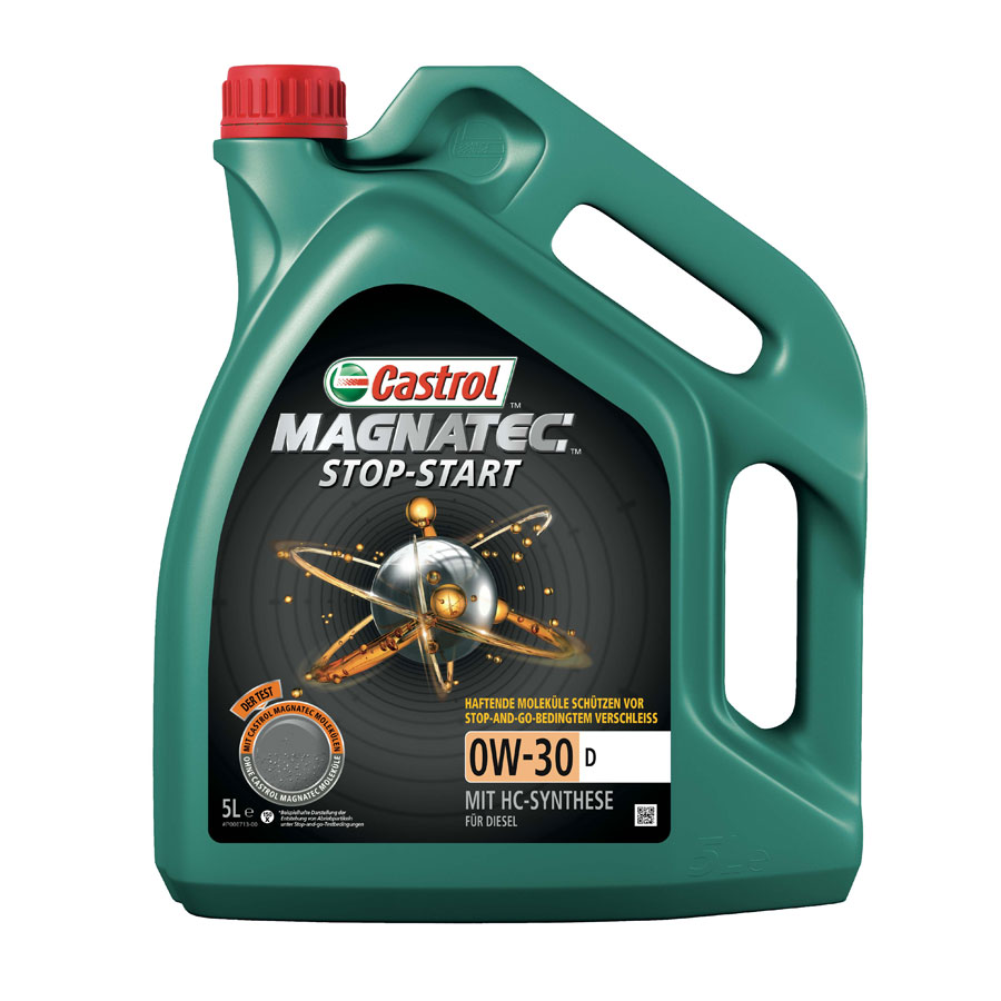 Castrol Magnatec Stop-Start 0W-30 D Motoröl, 5 Liter