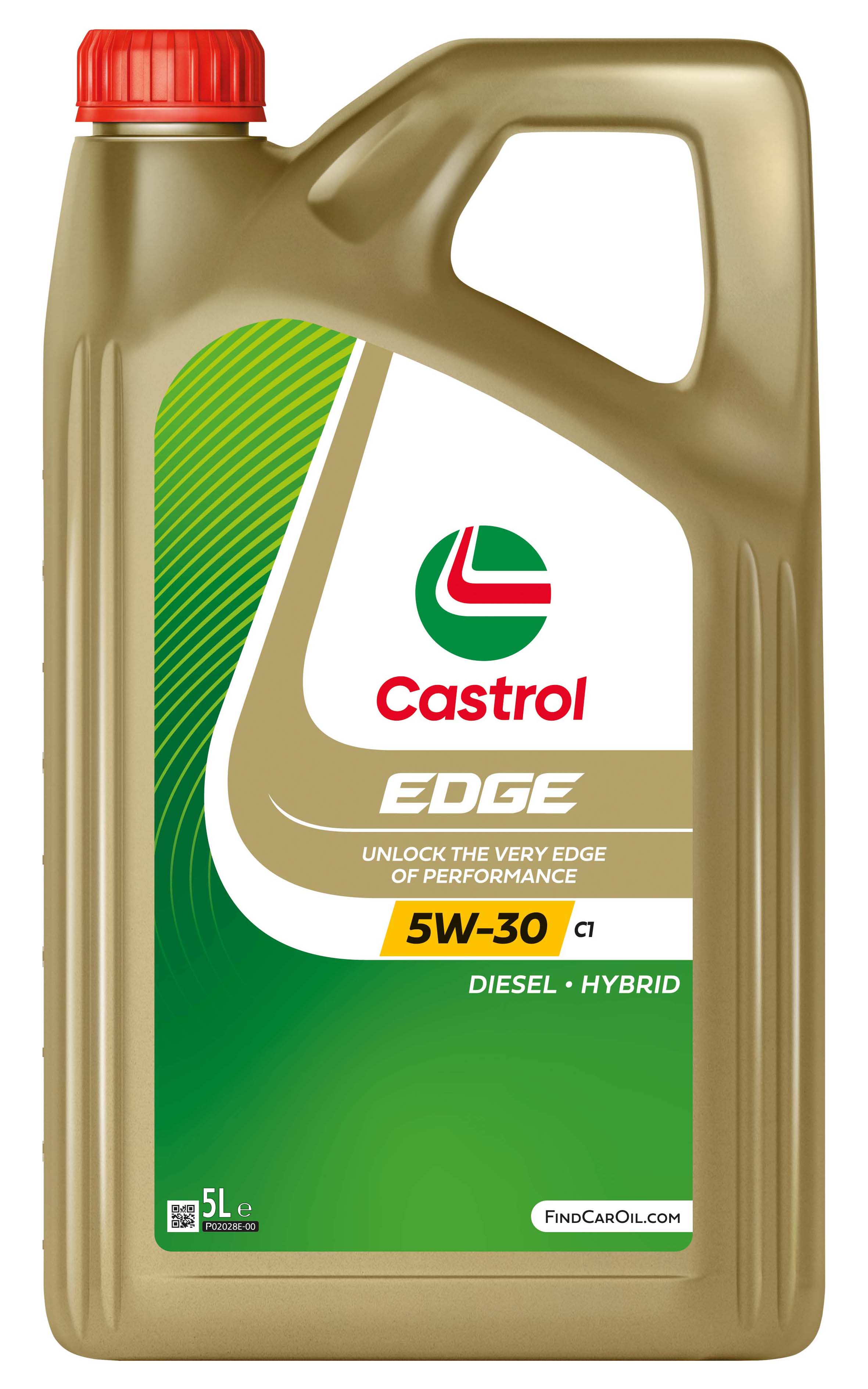 Castrol Edge 5W-30 C1 Benzin- und Dieselmotoröl, 5 l