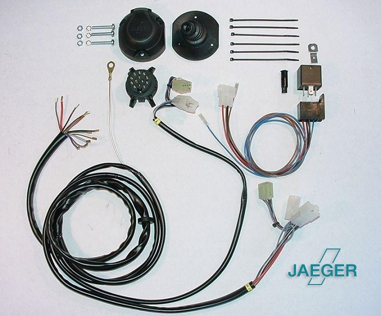 JAEGER E-Satz 13-polig für VW T4 Kastenwagen 09/90-07/98