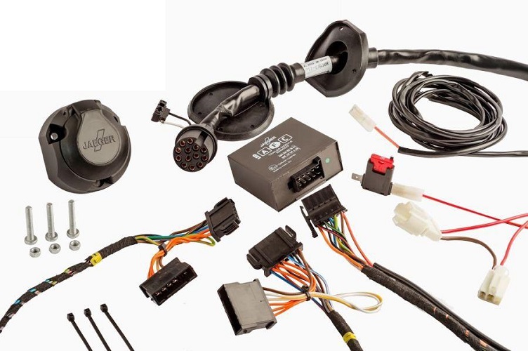 JAEGER E-Satz 13-polig für Fiat 500L 10/12-, 500L Living 09/13-, 500L Trekking 06/13-