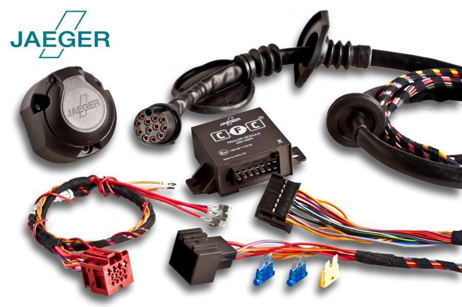 JAEGER E-Satz 13-polig für Citroen Jumpy 3, Space Tourer 07/16-, Peugeot Expert 3, Traveller 07/16, und Toyota Proace Van 2, Verso 02/16-