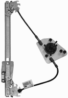 Elektrischer Fensterheber (ohne Motor) Hinten Rechts Für VW Sharan 7N, 7N1, 7N2