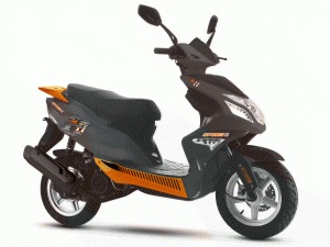 Explorer Speed II 50 Motorroller, orange, Euro5