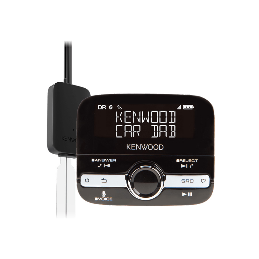 Digitalradio-Adapter KTC-500DAB und FM Transmitter von Kenwood, 1 Stück