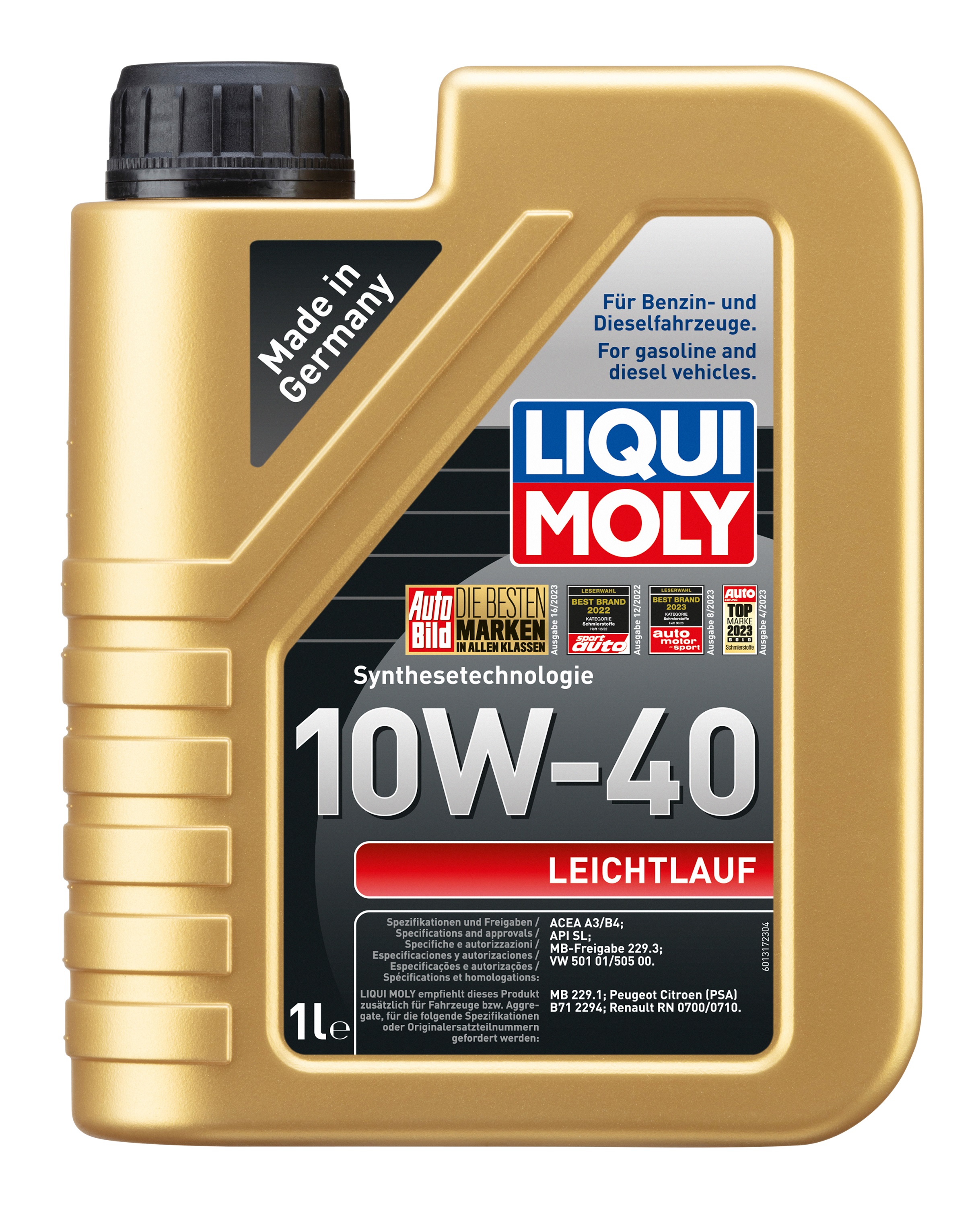 Liqui Moly Leichtlauf 10W-40 Motoröl , 1 Liter