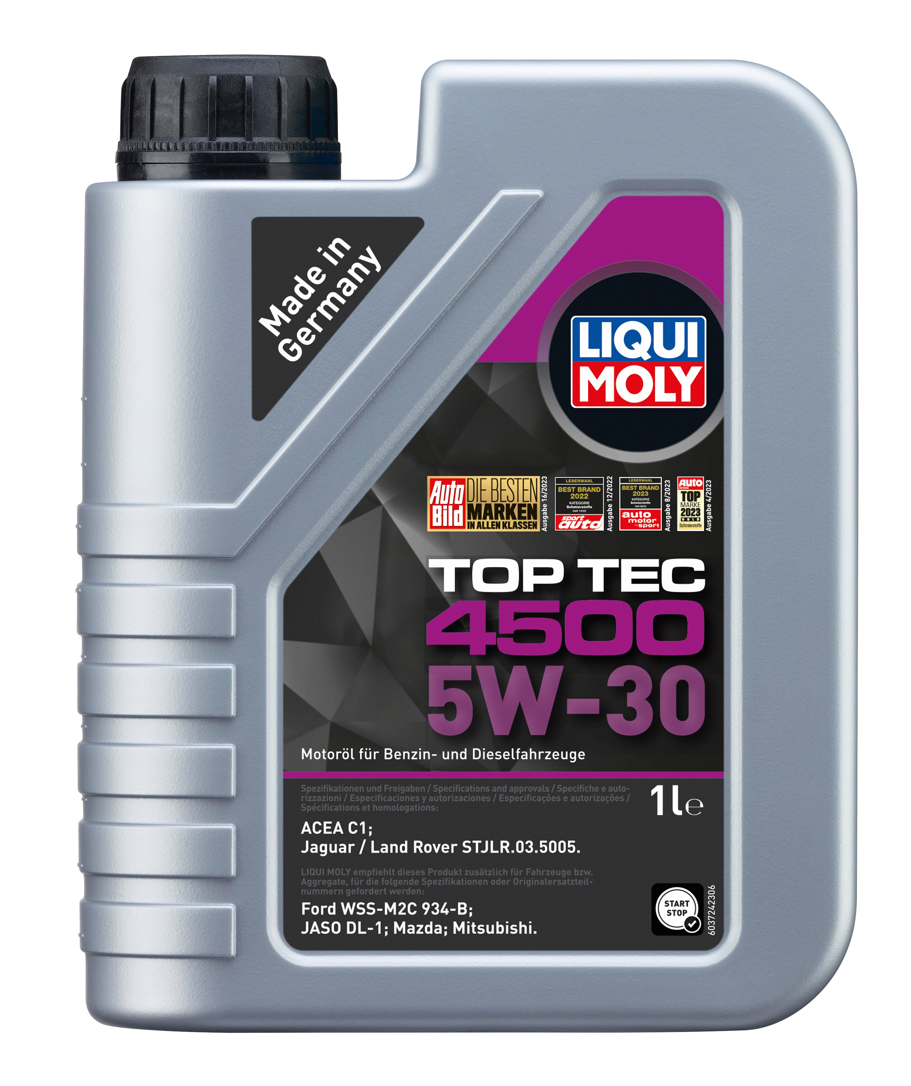 Liqui Moly Top Tec 4500 5W-30 Motoröl, 1 Liter