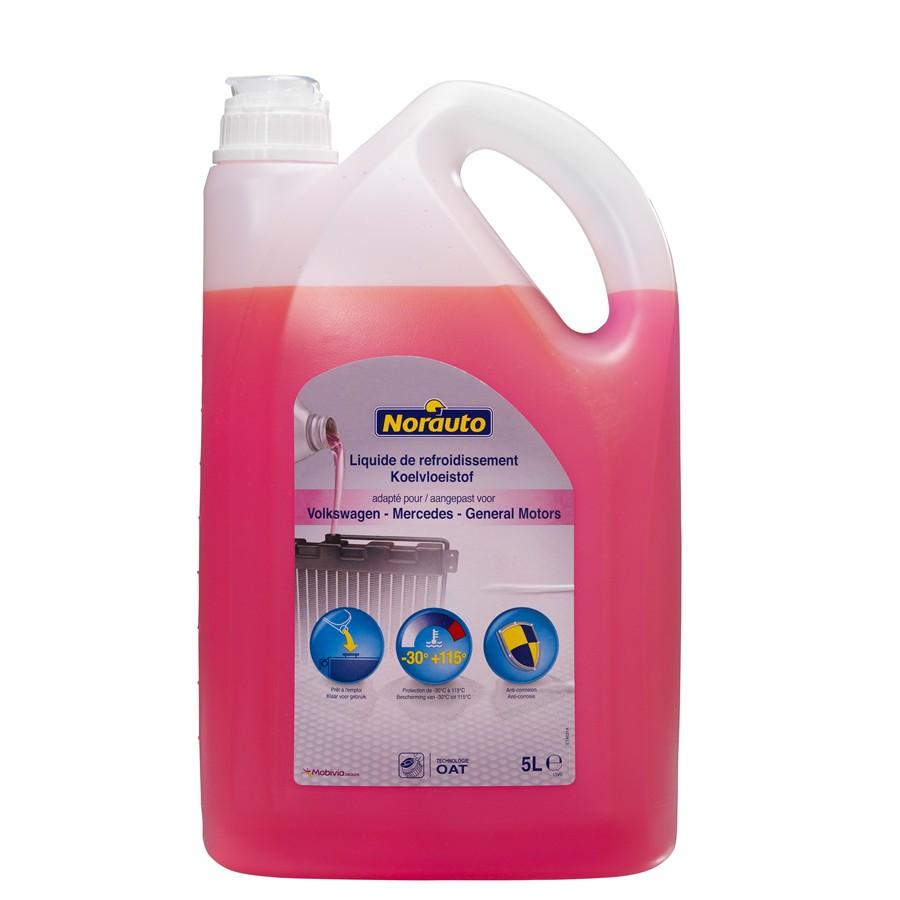 Kühlflüssigkeit-30°C von Norauto, rosa, 5l , mischbar mit G12