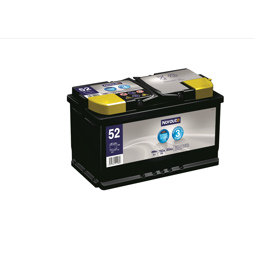Norauto-Start-Stopp-Autobatterie-52-80Ah-760A