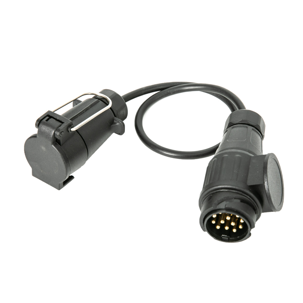 Anhänger Adapter 7 Auf 13 Polig Atu Adapter mit Kabel, 13-polig auf 7-polig für Anhänger von Norauto, 50cm