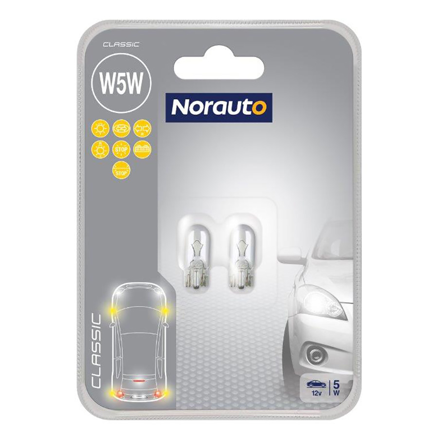 Norauto-W5W-Glühlampe-2-Stück