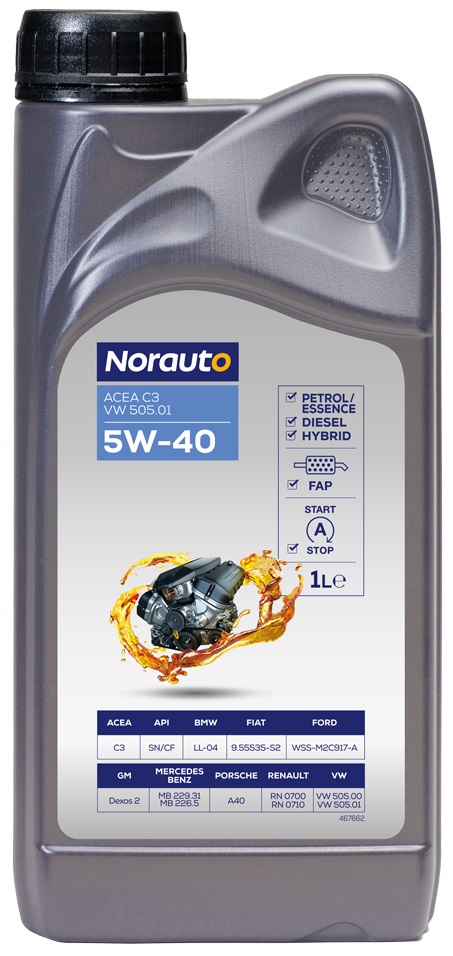 NORAUTO 5W-40 505.01, 1L