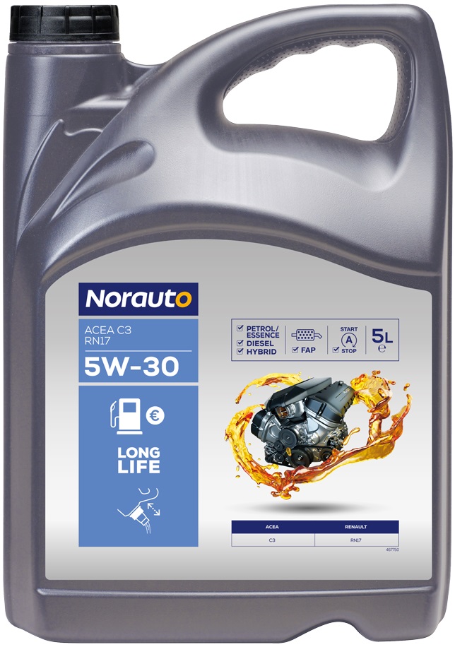 NORAUTO 5W-30 C3 RN17, 5L