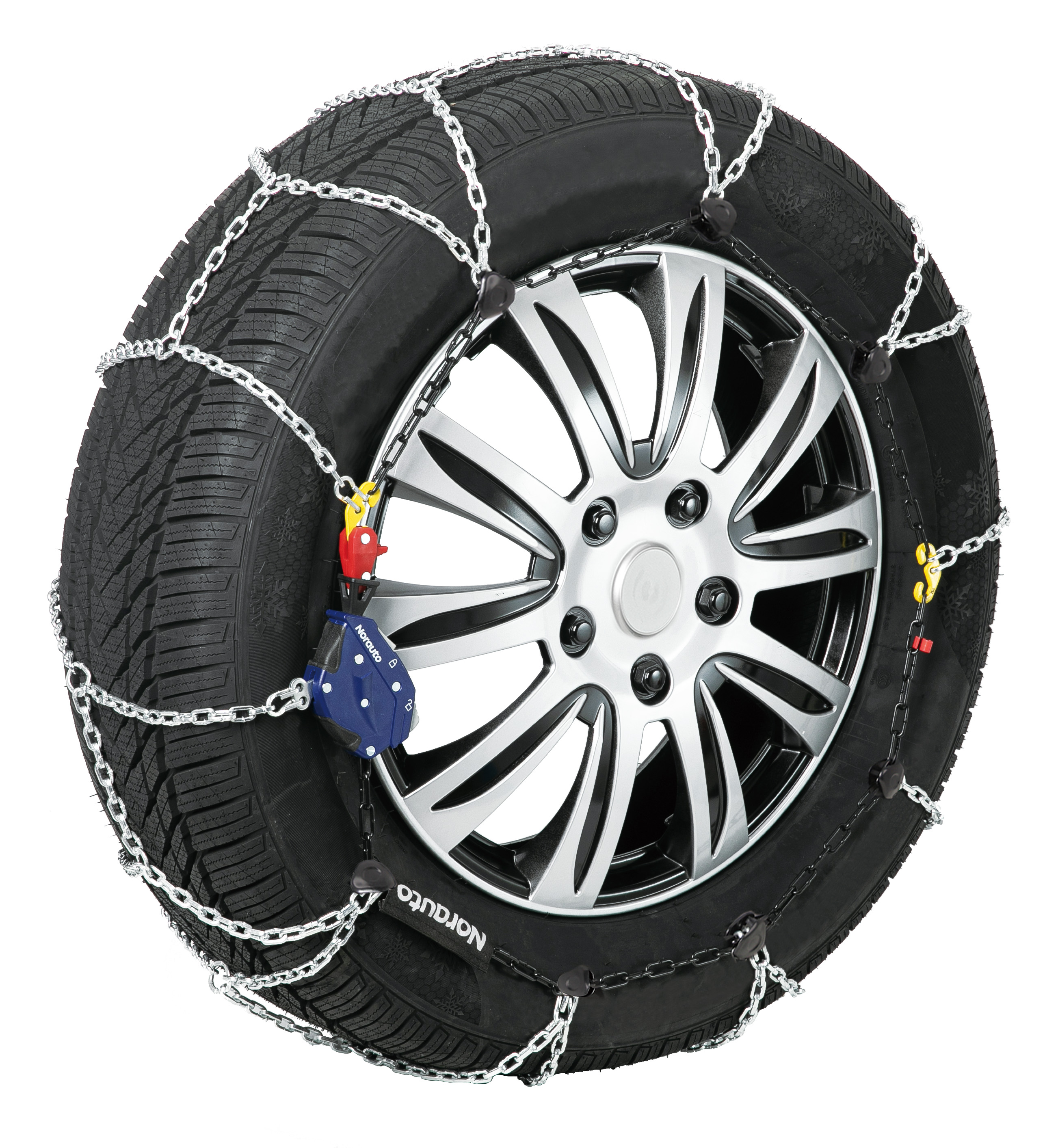 Norauto-Schneeketten-7/9mm-Automatik-Größe-104-2-Stück