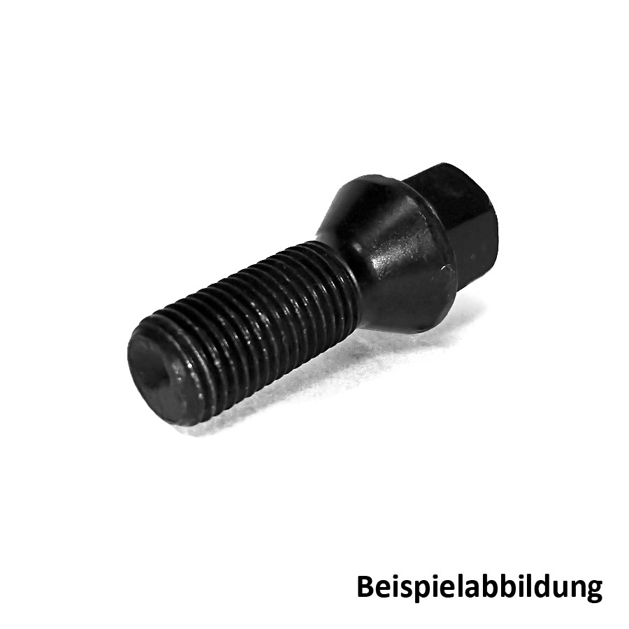 McGard 24557 Chrom Radschlösser – Kegelsitz, M12 X 1,5, 5 Stück + Schlüssel