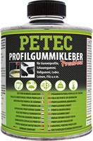 Petec 93870 Profilgummikleber – Gelb-transparent, 70 Ml, Für Gummi, Leder, Filz & Metall