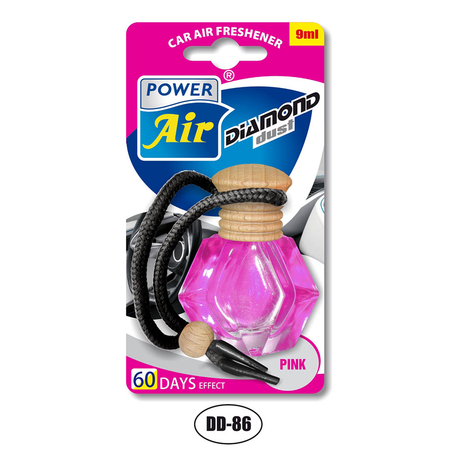 Duftfläschchen Diamon Dust Pink von Power Air, 9 ml