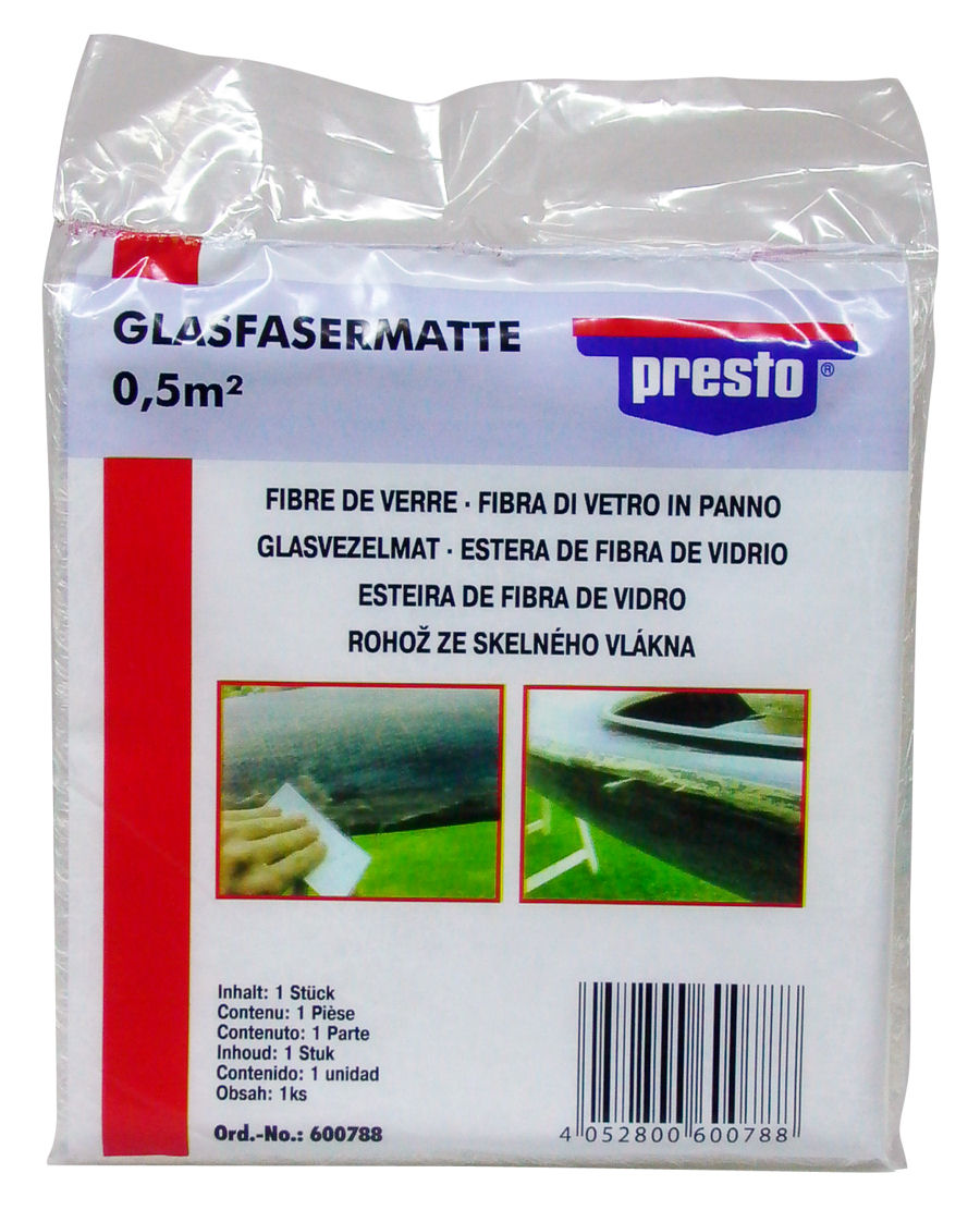 Glasfasermatte 300g/m² Glasfaser für Polyesterharz und Epoxidharz