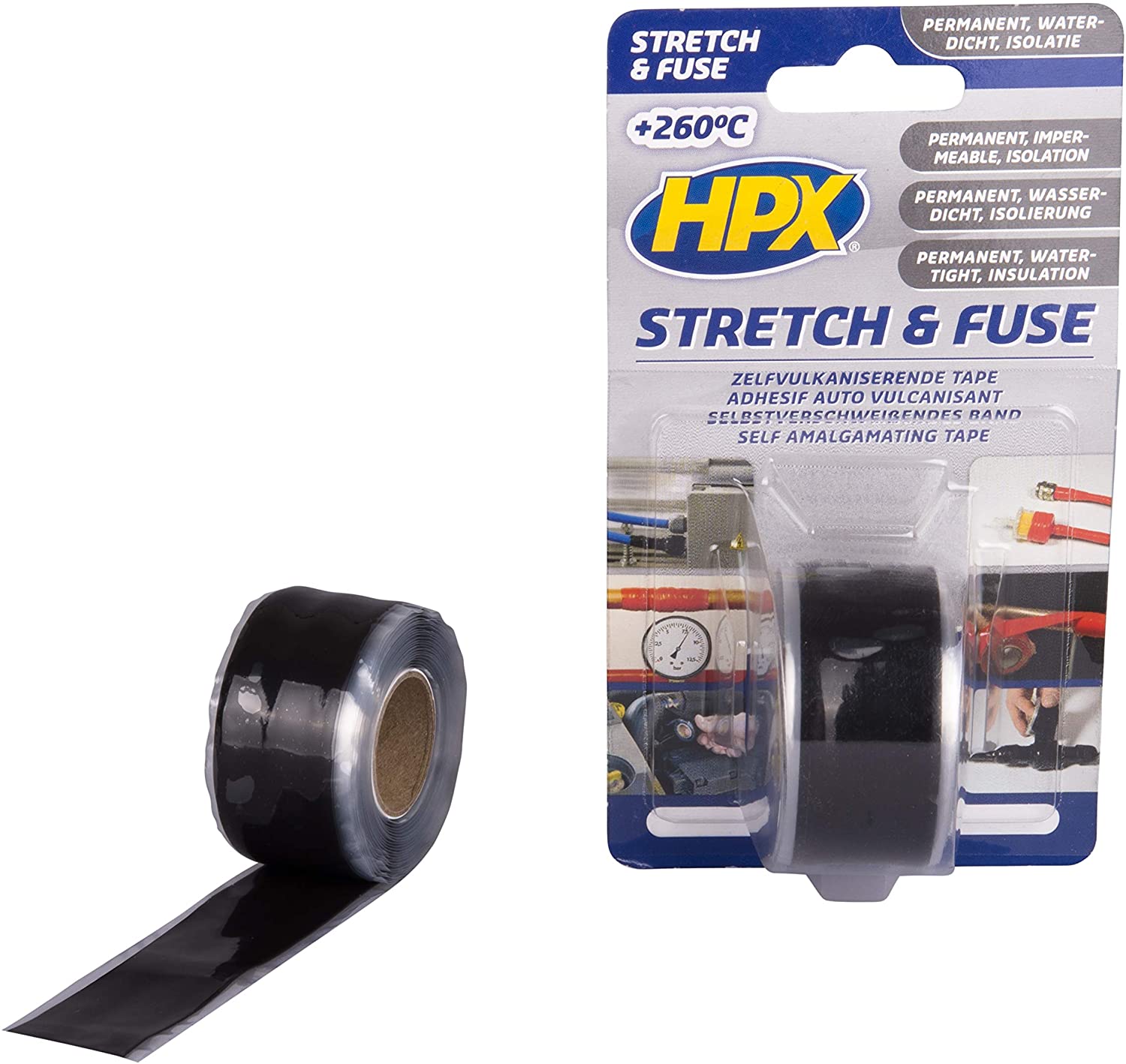 ARPPE Nylonband Für Auto, Schwarz – Artikelnummer 2236010009, Längenverstellbar 43-70 Cm