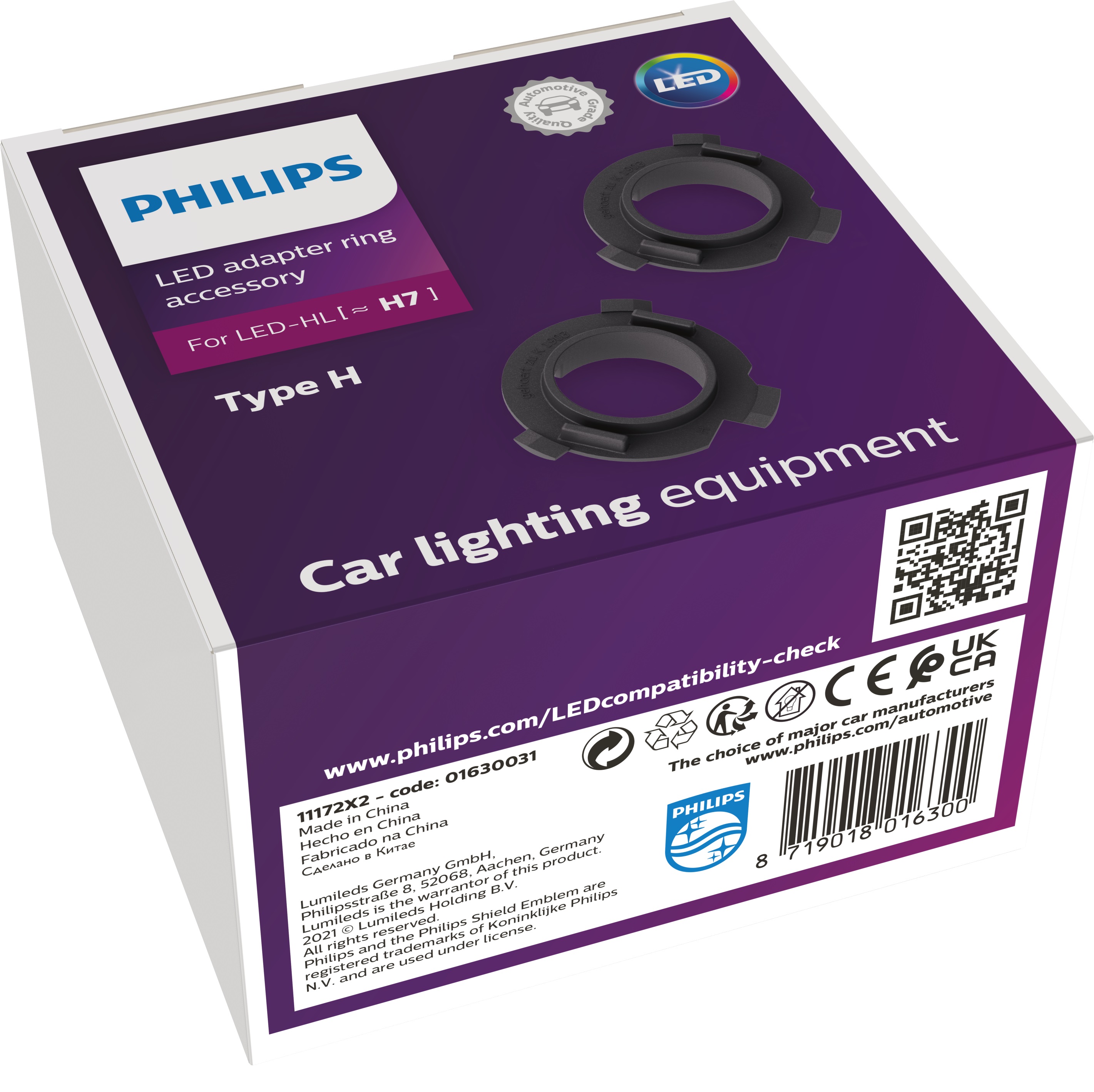 Philips AdapterRing H7LED Typ H ATU