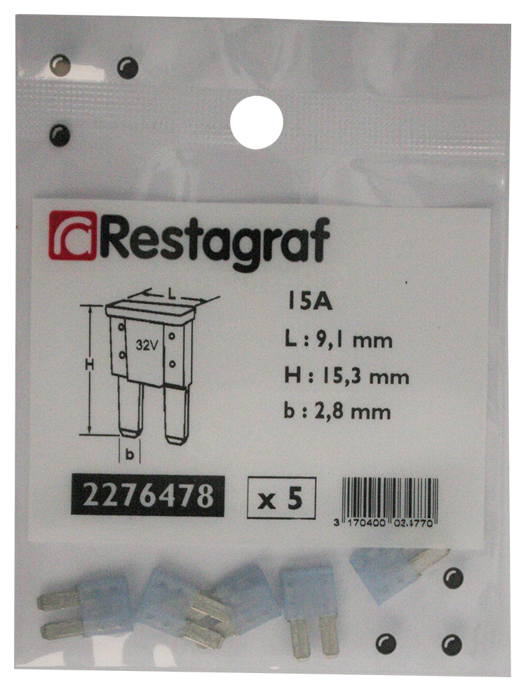 Restagraf 17072 - Microinterruttori A Leva Impermeabili | 6A 12V, Foro 6mm Per Auto E Industria - 3