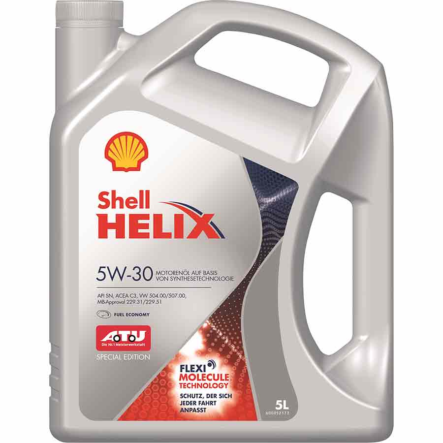 Helix HX8 ECT 5W-30 Motoröl von Shell, ATU Special Edition, 5l