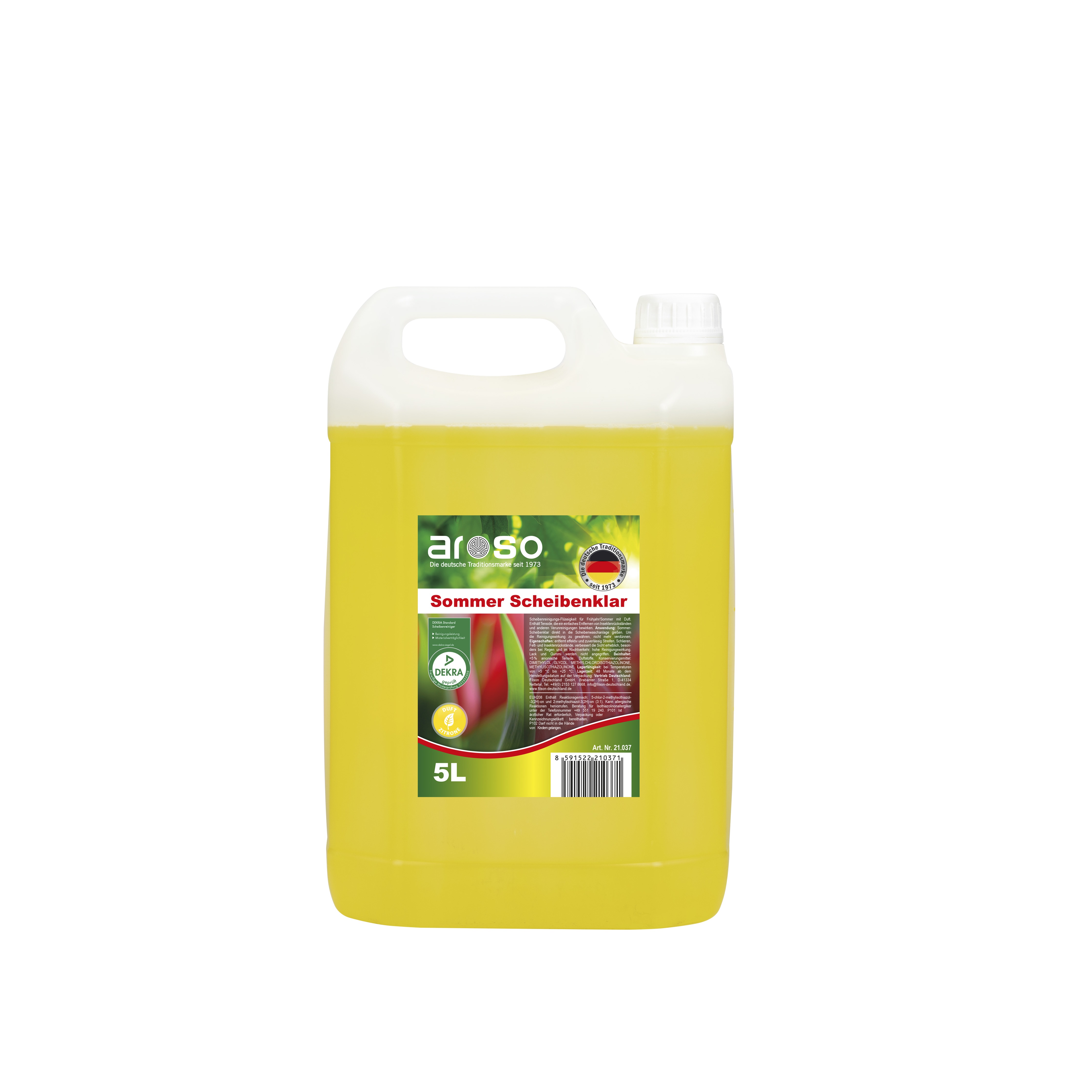 Aroso Scheibenreiniger Zitronenduft, 5 L Image