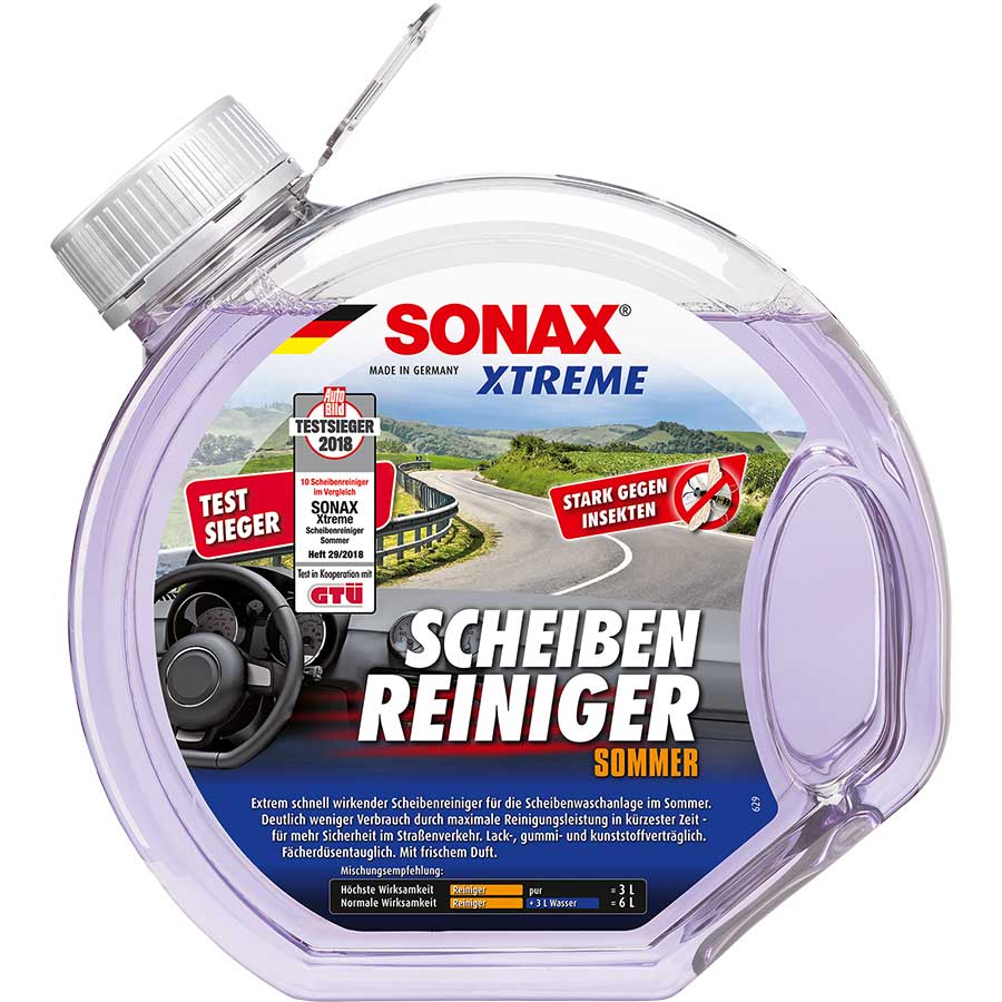 Sonax Xtreme ScheibenReiniger Sommer - gebrauchsfertig, 3 L Image