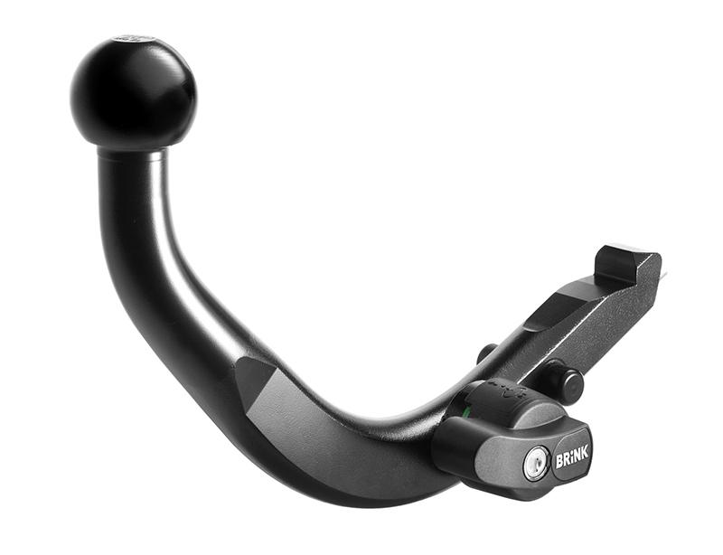 Brink Anhängerkupplung für Ssangyong Tivoli ab BJ 01/15, diagonal abnehmbar