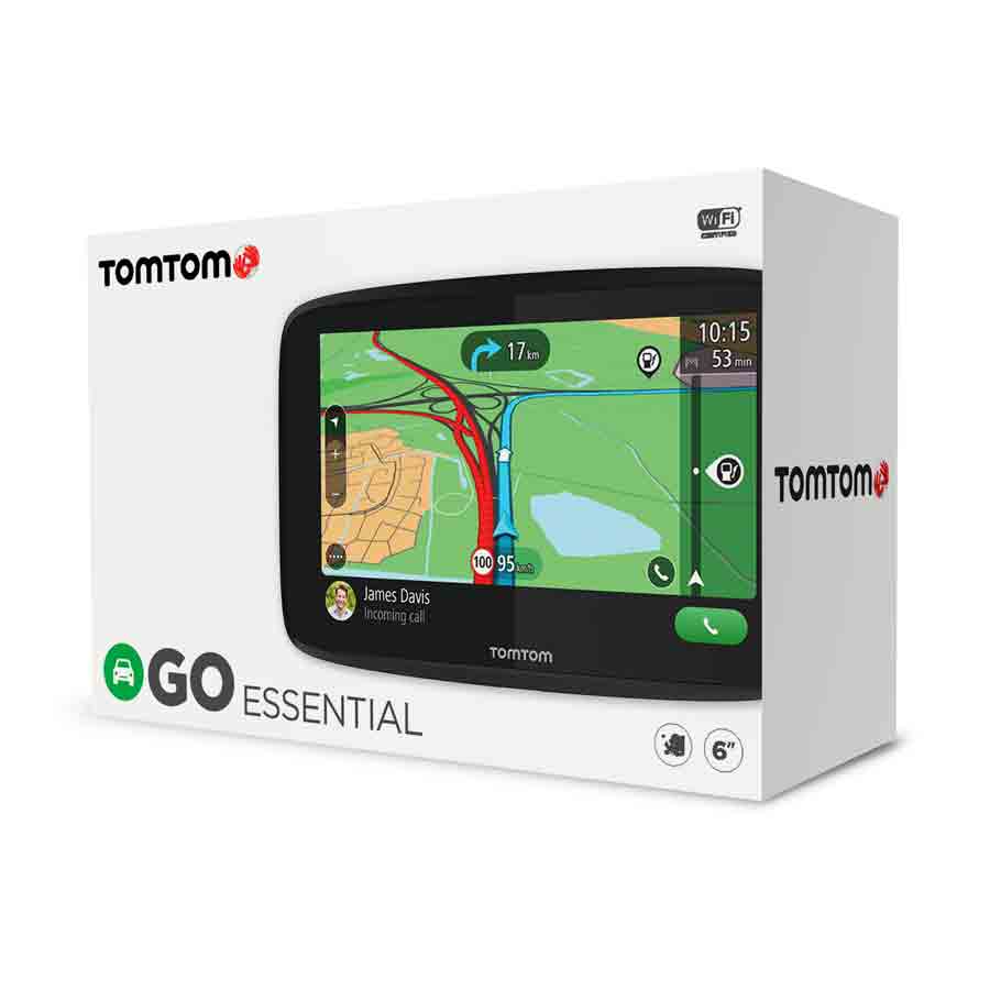 TomTom Navigationsgerät Go Essential, 6" (15 cm), inkl. WiFi
