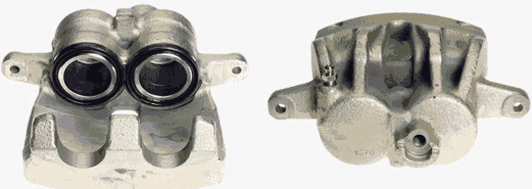 Land Rover Bremssattel vorne rechts, 1 Stück - ATU