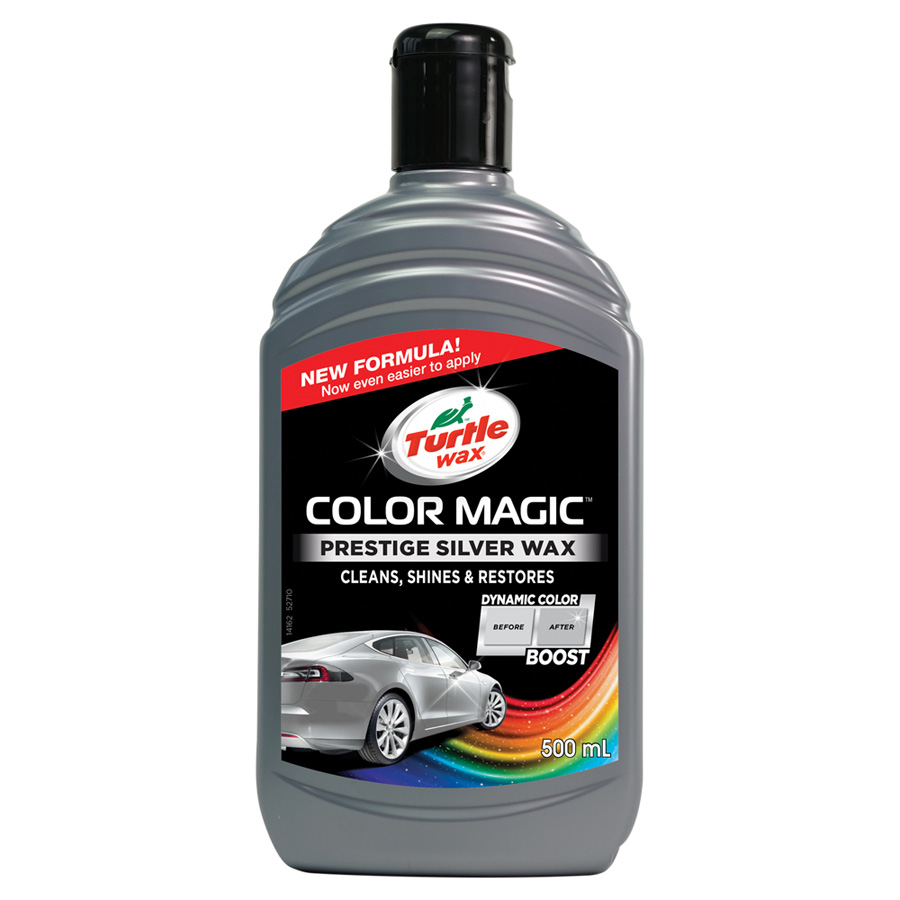 TURTLE WAX - Color Magic Plus Prestige Silber Politur, 500 ml