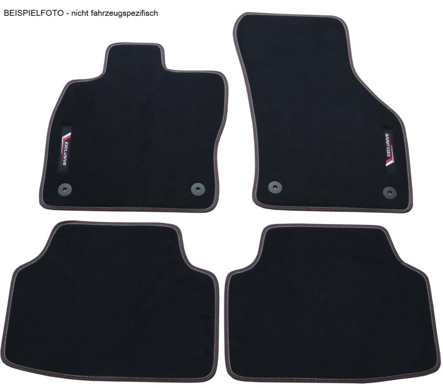 SCHÖNEK Passform Autoteppich 4-teiliges Set 