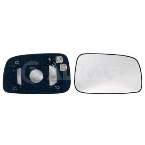 Alkar Ersatzglas für Außenspiegel Toyota Rechts 6432265