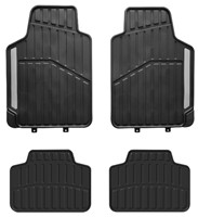 Universal-PVC-Fußmatten-im-4-teiligen-Set-schwarz-grau-von-Norauto Universal-PVC-Fußmatten-im-4-teiligen-Set-schwarz-grau-von-Norauto